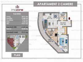 Apartament cu 2  Camere | Decomandat | 80 mp | Crangasi | Comision 0%