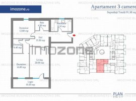 Apartament 3 camere