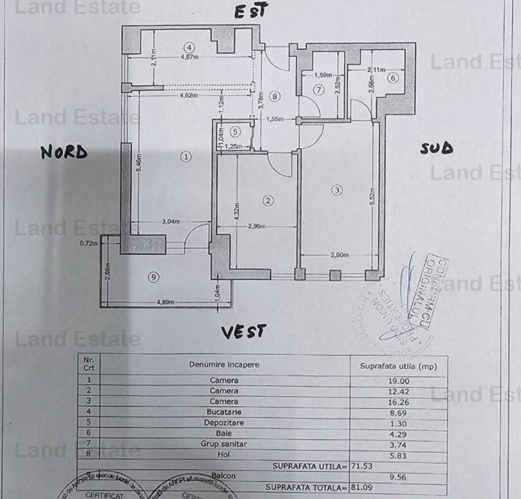 3 camere Moghioros Park Residence-2 locuri parcare