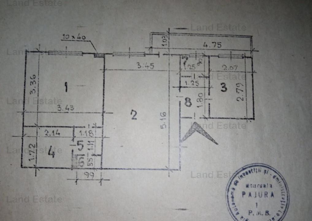 2 camere Calea Grivitei- Chibrit  ( 350 m metrou )