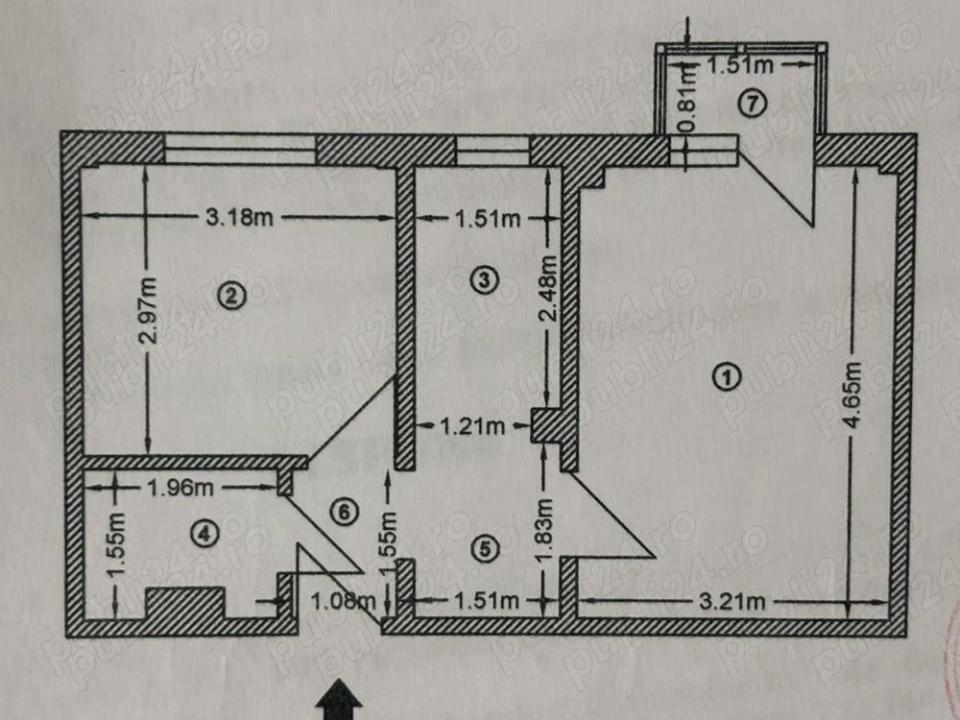 apartament cu 2 camere Lujerului - Politehnica  ( bloc reabilitat )