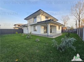 Vila lux 4 camere (dormitor parter) in Domnesti