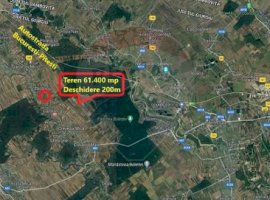 Teren Giurgiu/Zadariciu, 61.400 mp,  DN 61, 0% Comision