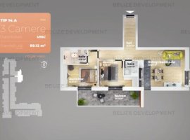 Apartament 3 camere