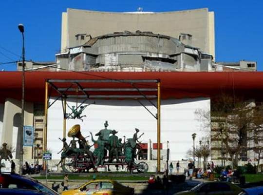 Teatrul National Bucuresti, finalizat in proportie de 70%