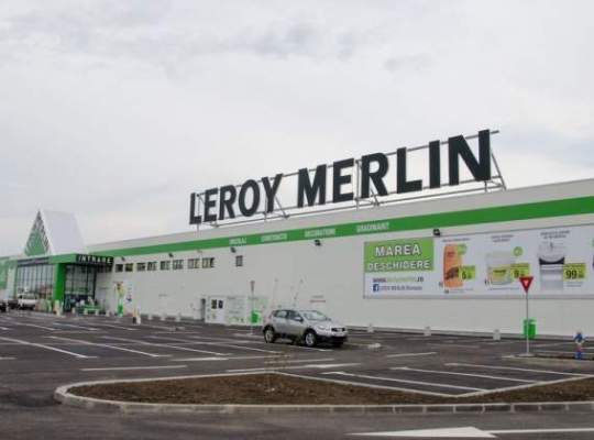 Leroy Merlin pregateste deschiderea primului magazin din regiunea Moldovei, la Suceava, si ajunge la 12 spatii comerciale proprii in Romania