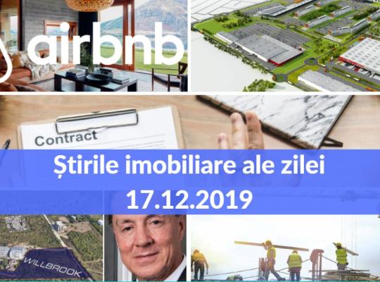 Revista presei imobiliare - cele mai importante stiri ale zilei  17.12.2019