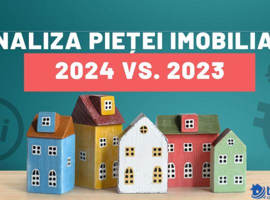 Analiza pieței imobiliare: 2024 vs. 2023